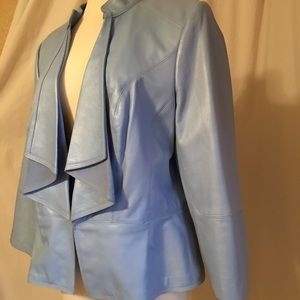 WHBM Genuine Leather Jacket